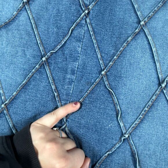 Vintage 90s The Blues Women’s Plus Size Midi Demim Skirt - Picture 5 of 7